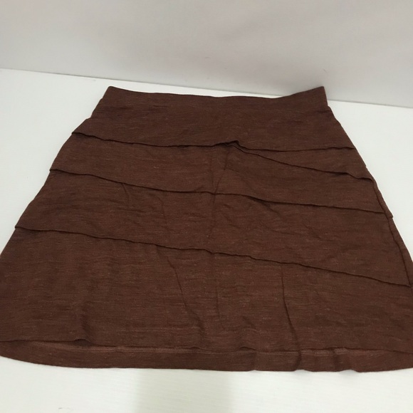 PrAna Brown Layered Women's Skirt Size M - Picture 1 of 6